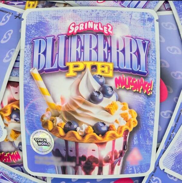 Blueberry Pie Milkshake